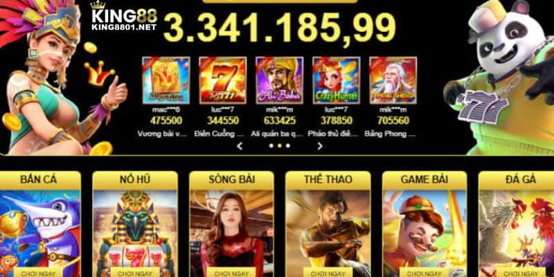 Đánh giá KING88 có nhiều cổng game 