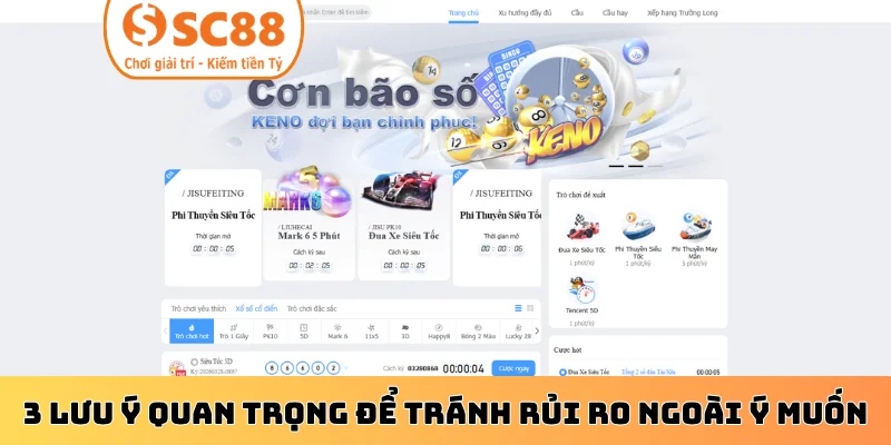3 lưu ý quan trọng để tránh rủi ro ngoài ý muốn