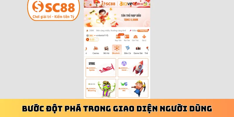 Bước đột phá trong giao diện người dùng